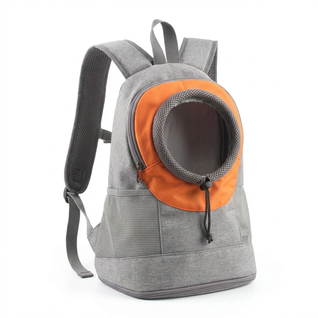 Cat Carrier Travel Backpack | Oxford Mesh | Front & Back Wear