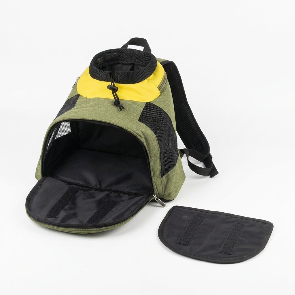 Cat Carrier Travel Backpack | Oxford Mesh | Front & Back Wear