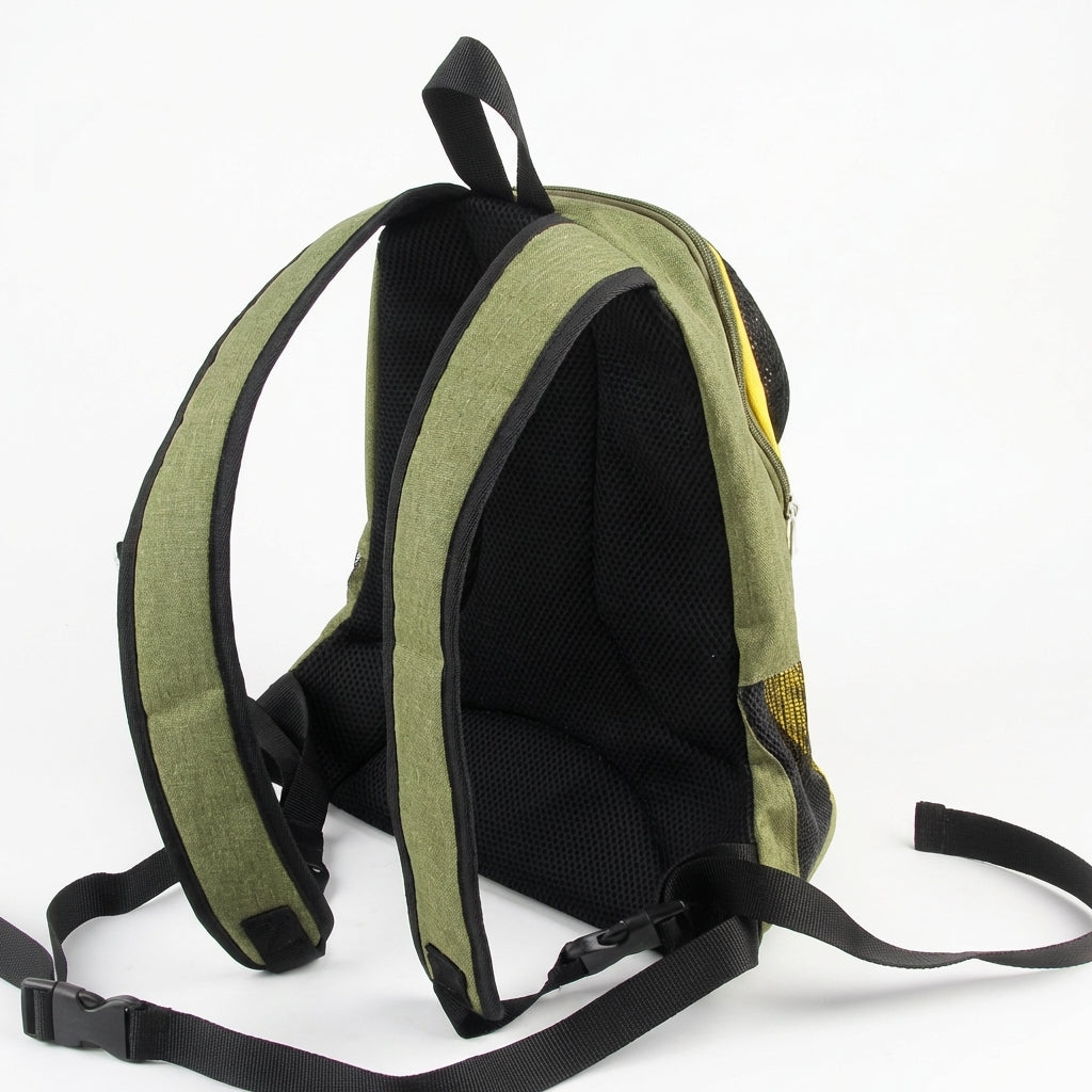 Cat Carrier Travel Backpack | Oxford Mesh | Front & Back Wear