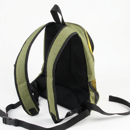 Cat Carrier Travel Backpack | Oxford Mesh | Front & Back Wear