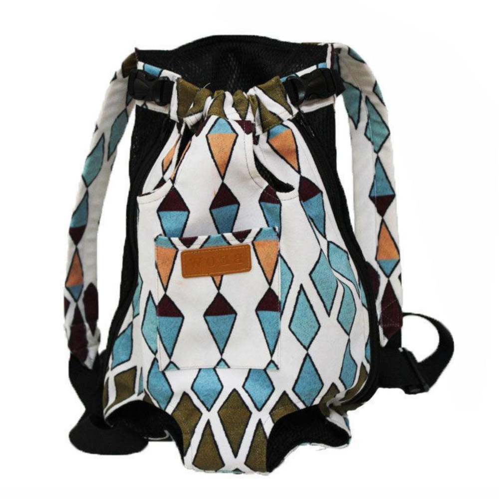 Cat Front Carrier Backpack | Hands-Free | Polyester Cotton Sling Bag