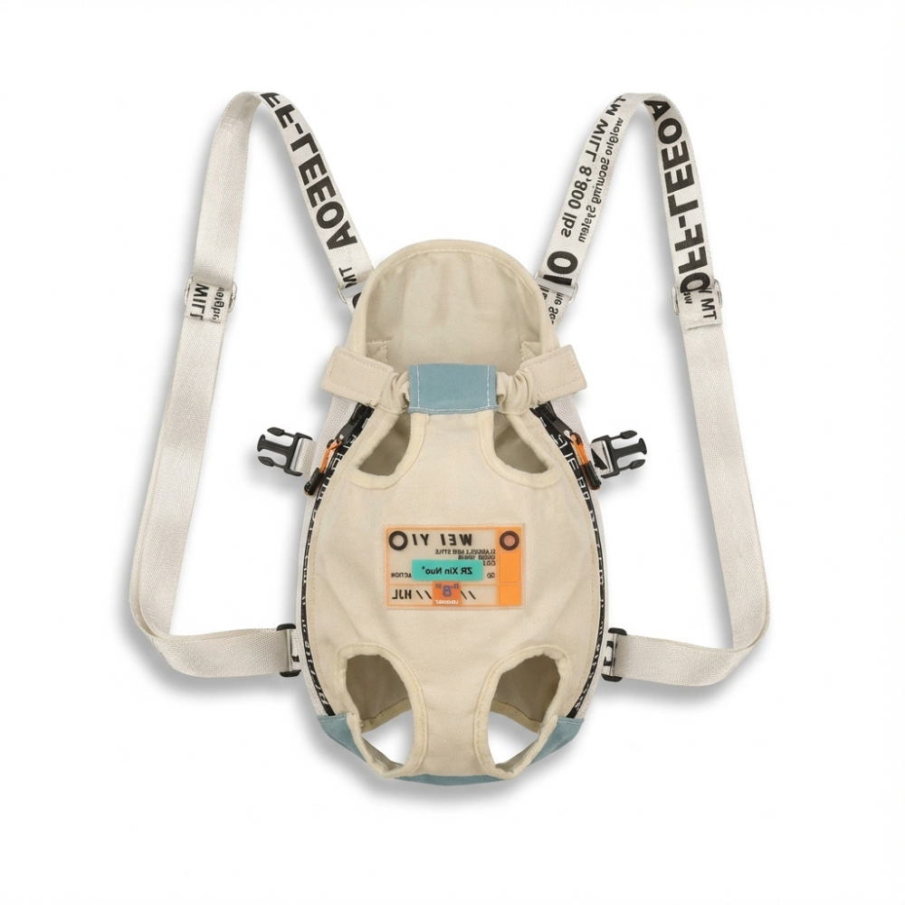 Cat Front Carrier Backpack | Hands-Free | Polyester Cotton Sling Bag