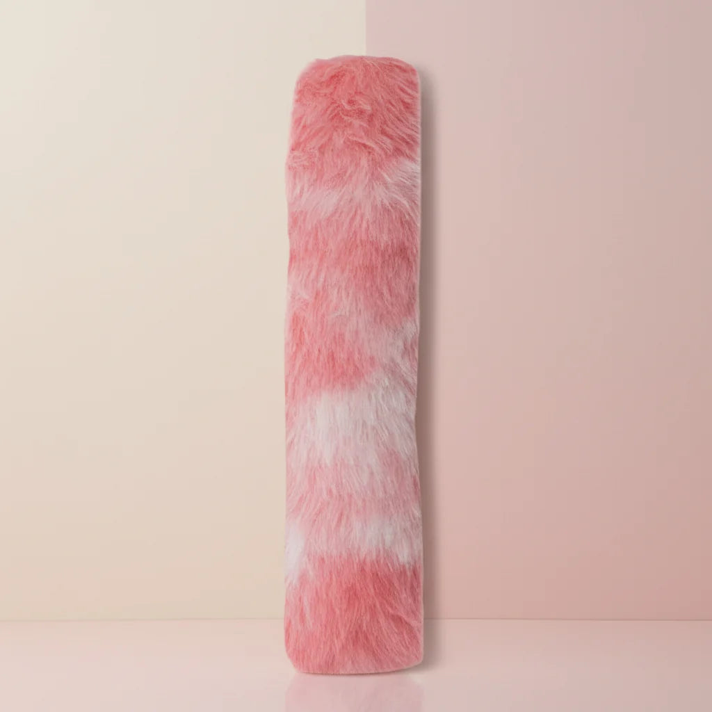 Plush Cat Kicker Toy | Fluffy Tie-Dye Pillow, 7.9 in