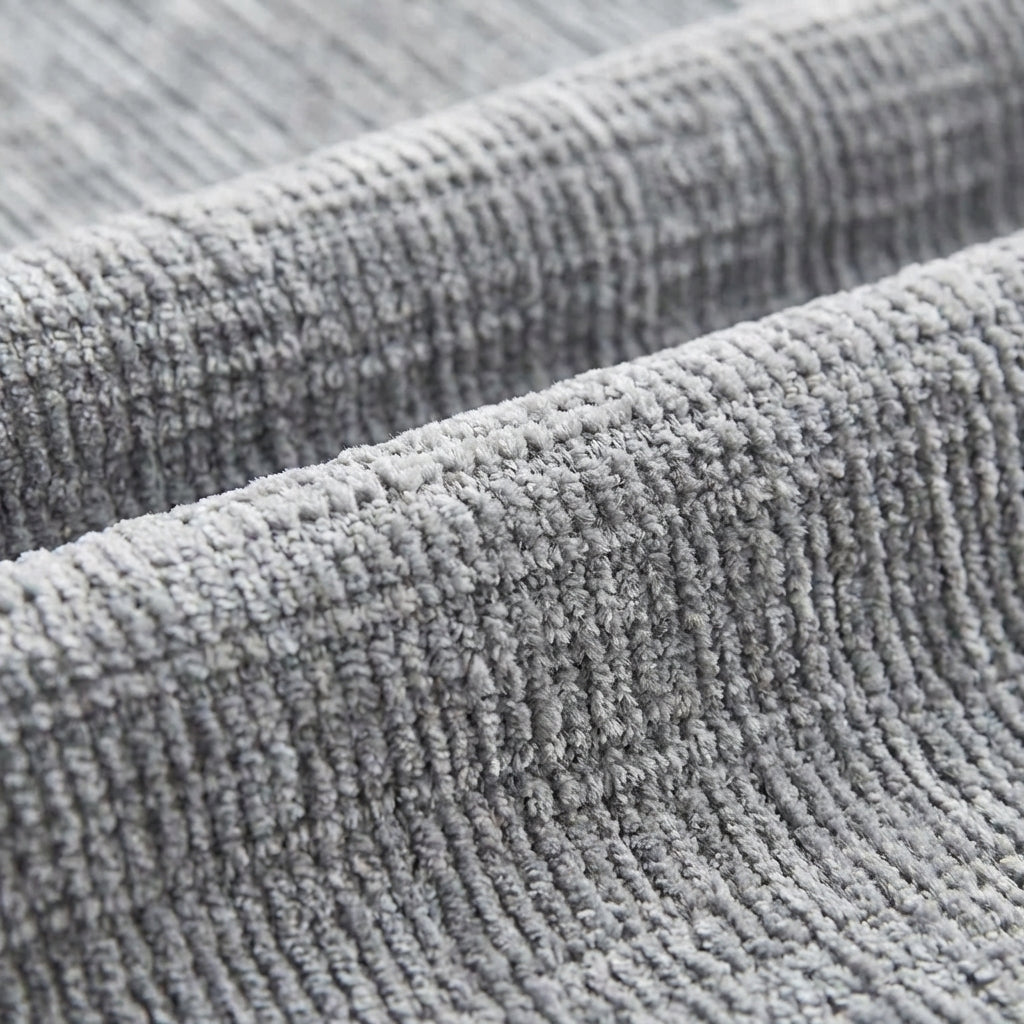 Chenille Sofa Cover | Striped Anti-Scratch | Grey / Blue / Beige