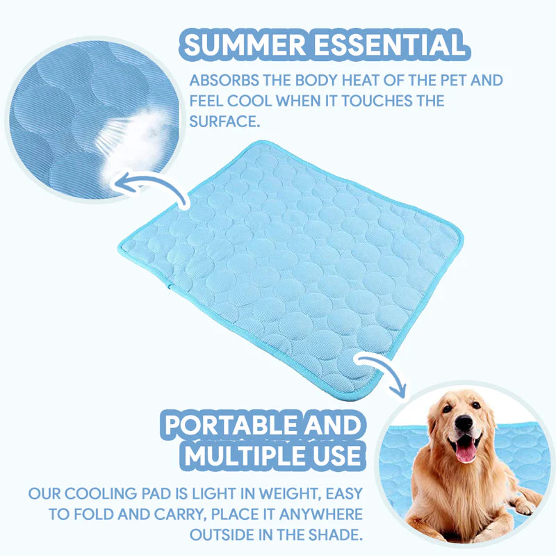 Pet Cooling Mat | Instant Cooling Technology | Prevents Heat Stress | No Water or Electricity Needed | Dogs & Cats