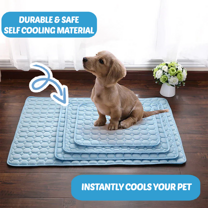 Pet Cooling Mat | Instant Cooling Technology | Prevents Heat Stress | No Water or Electricity Needed | Dogs & Cats