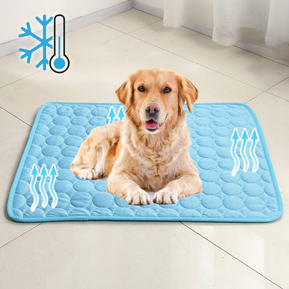 Pet Cooling Mat | Instant Cooling Technology | Prevents Heat Stress | No Water or Electricity Needed | Dogs & Cats