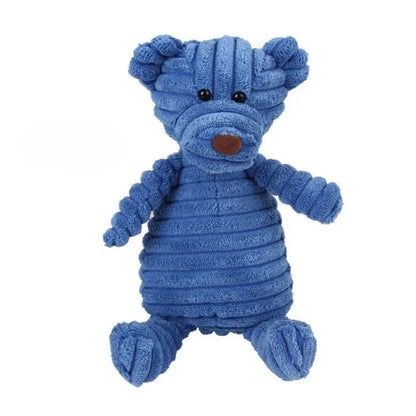 Plush Dog Chew Toy | Squeaky & Bite-Resistant | Mental Stimulation & Stress Relief | 17 Characters | All Breeds