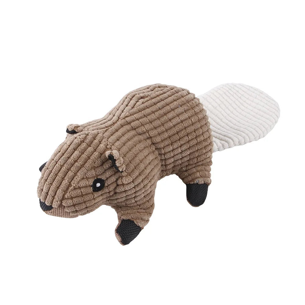 Plush Dog Chew Toy | Squeaky & Bite-Resistant | Mental Stimulation & Stress Relief | 17 Characters | All Breeds