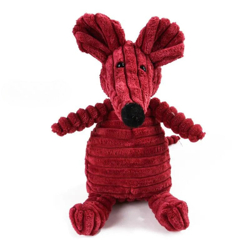 Plush Dog Chew Toy | Squeaky & Bite-Resistant | Mental Stimulation & Stress Relief | 17 Characters | All Breeds