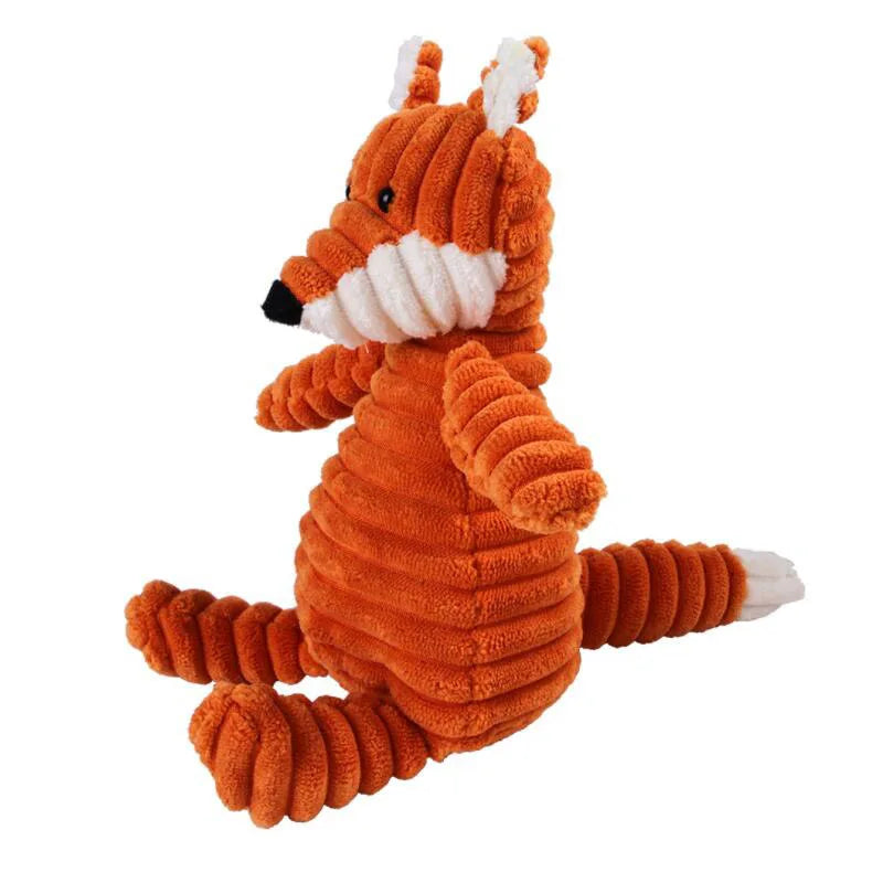 Plush Dog Chew Toy | Squeaky & Bite-Resistant | Mental Stimulation & Stress Relief | 17 Characters | All Breeds