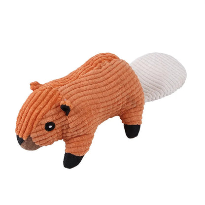 Plush Dog Chew Toy | Squeaky & Bite-Resistant | Mental Stimulation & Stress Relief | 17 Characters | All Breeds