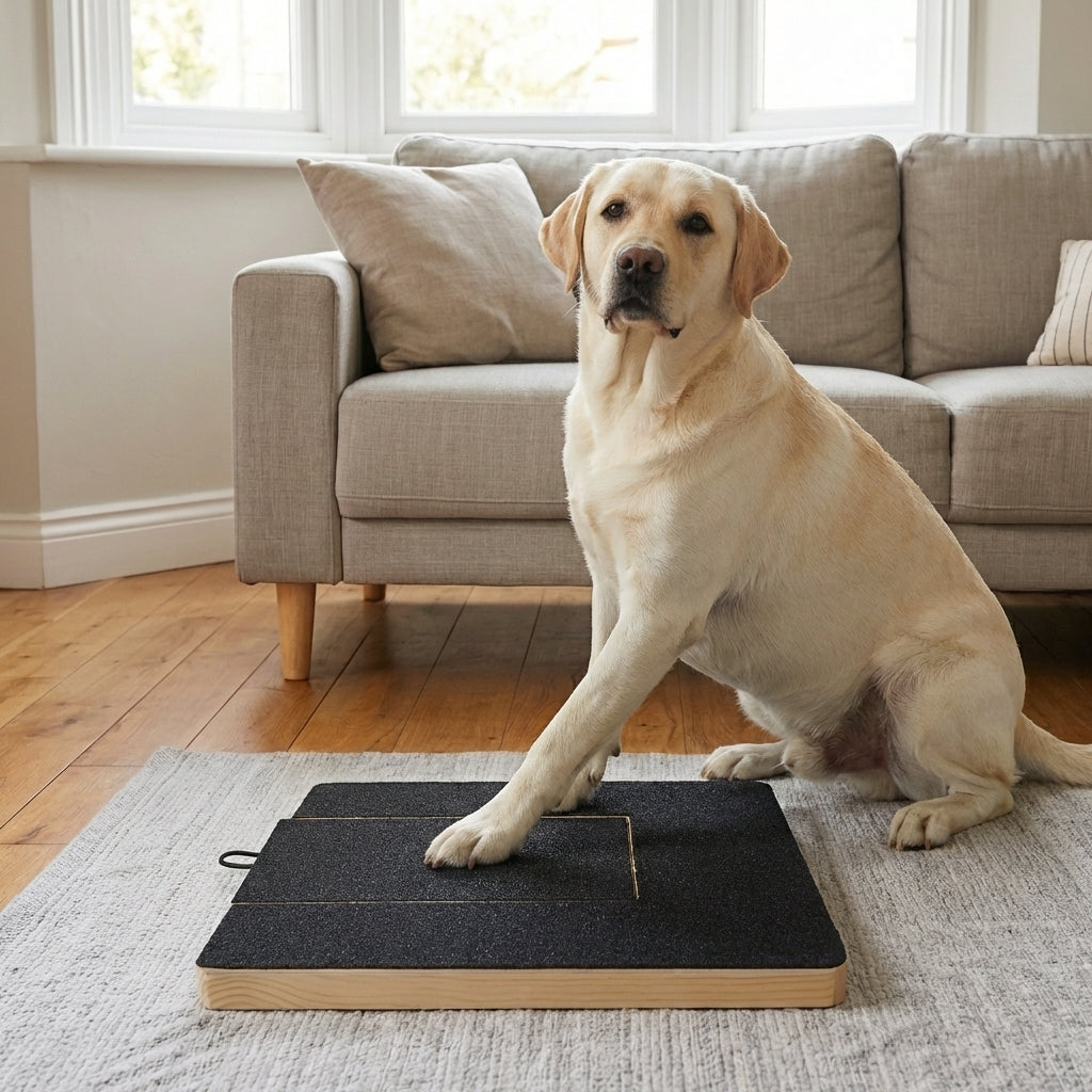 Dog Nail Filing Board | Solid Wood Base & Emery Surface | 30 × 20 cm