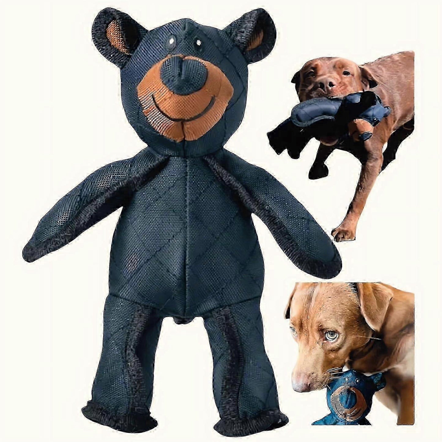 ToughBear 2.0 Heavy Duty Dog Chew Toy | Reinforced for Strong Chewers | Dental Health & Stress Relief