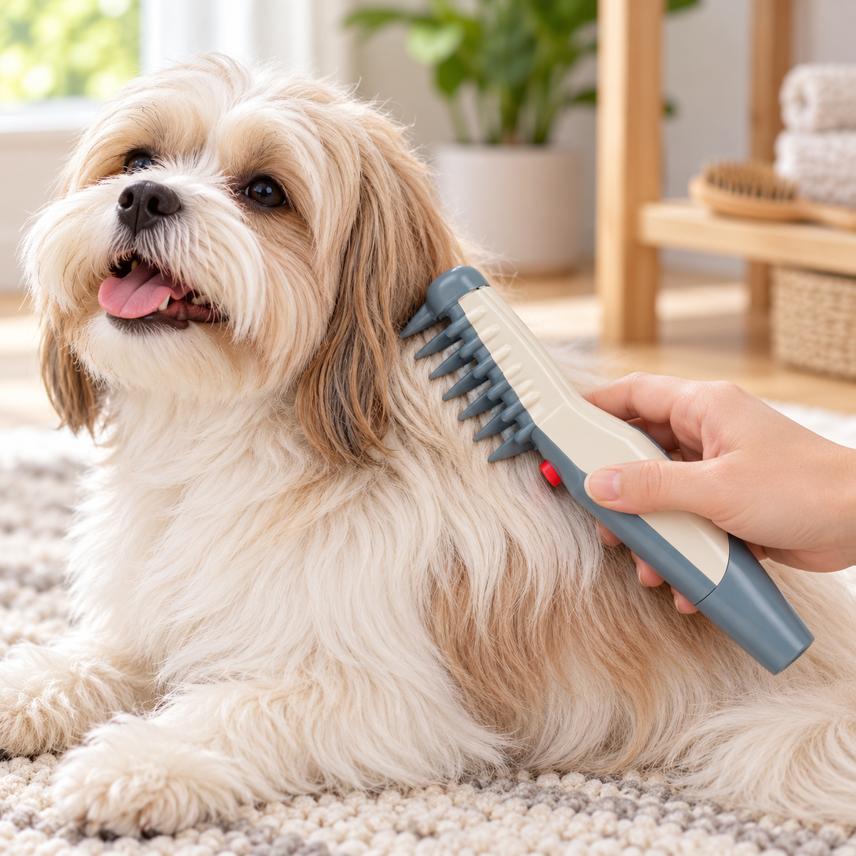 Electric Pet Trimmer Comb | Rechargeable, Cordless | Dogs and Cats