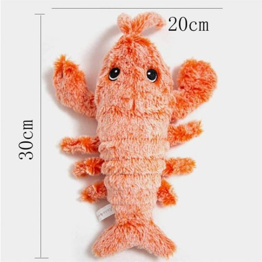 Floppy Lobster Interactive Dog Toy | Motion-Activated | USB Rechargeable | Reduces Loneliness & Anxiety