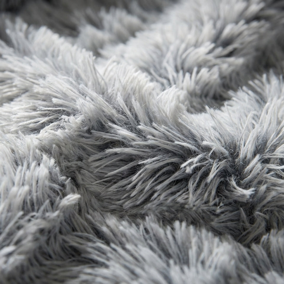 Fluffy Long-Pile Sofa Cover for Dogs & Cats | Raised Edges | S / M / L
