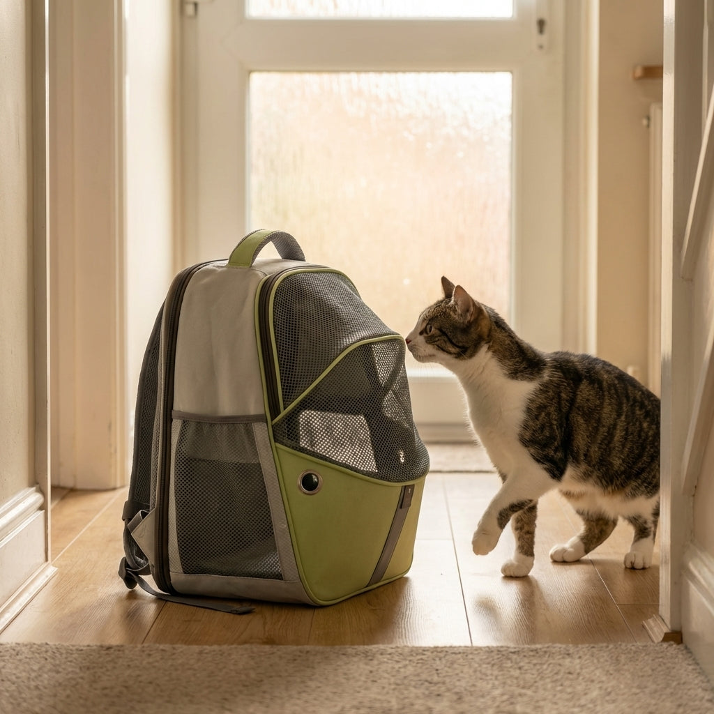 Foldable & Expandable Cat Carrier Backpack | Mesh Ventilation | 3 Colours