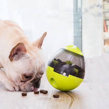 Dog Treat Dispenser Ball | Tumbler Puzzle Feeder, Adjustable Opening