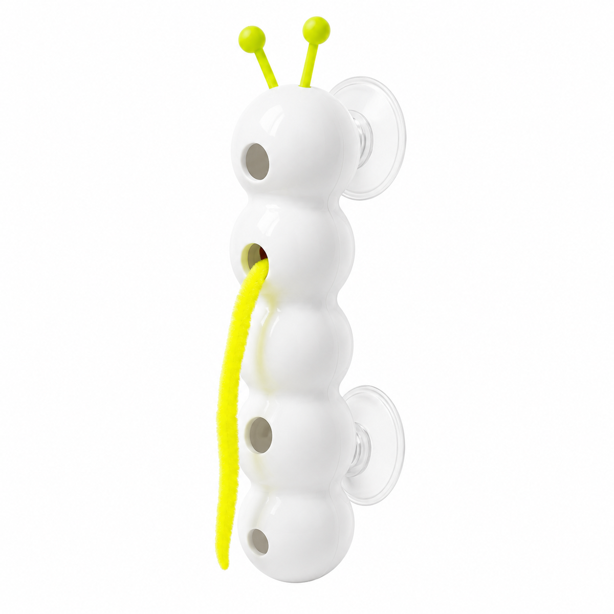 Window Cat Toy with Moving Tail | Suction Cup Mount, 15.7 in Tall