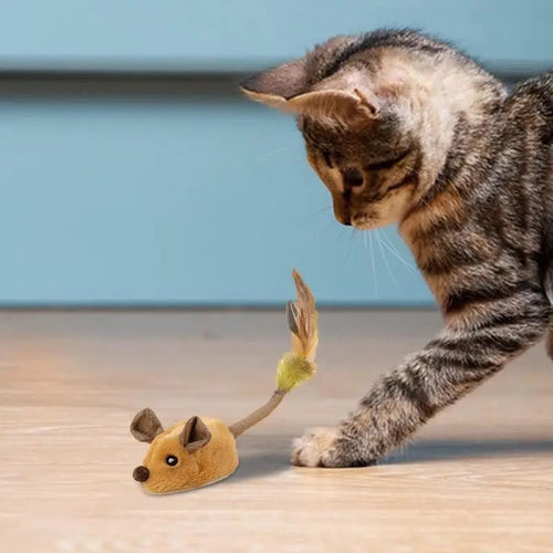 FastMouse Interactive Cat Toy | Realistic Movement | Triggers Hunting Instincts | Durable & Non-Toxic