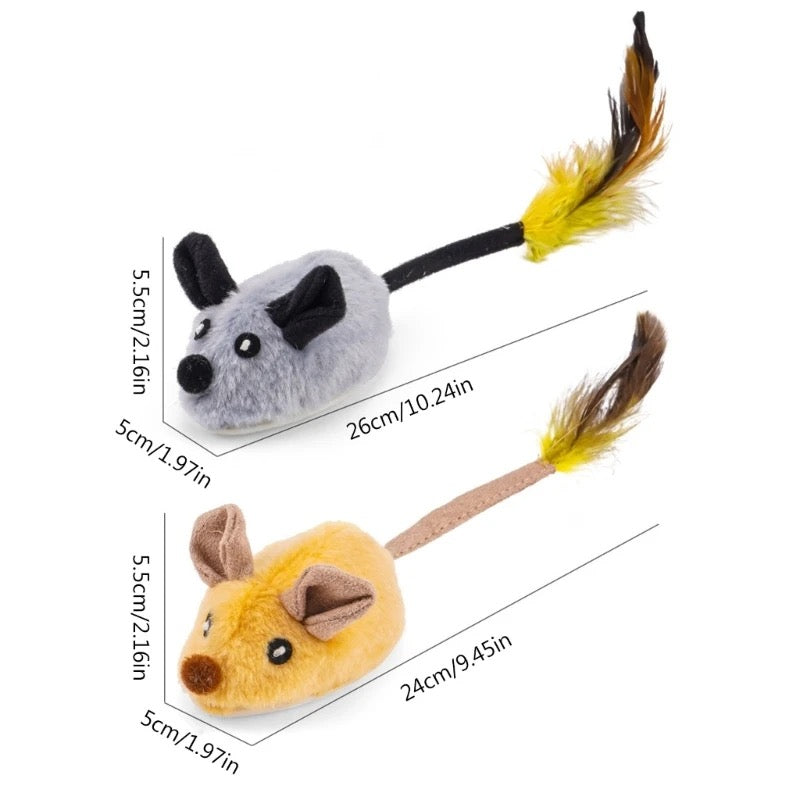 FastMouse Interactive Cat Toy | Realistic Movement | Triggers Hunting Instincts | Durable & Non-Toxic