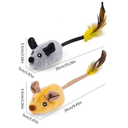 FastMouse Interactive Cat Toy | Realistic Movement | Triggers Hunting Instincts | Durable & Non-Toxic