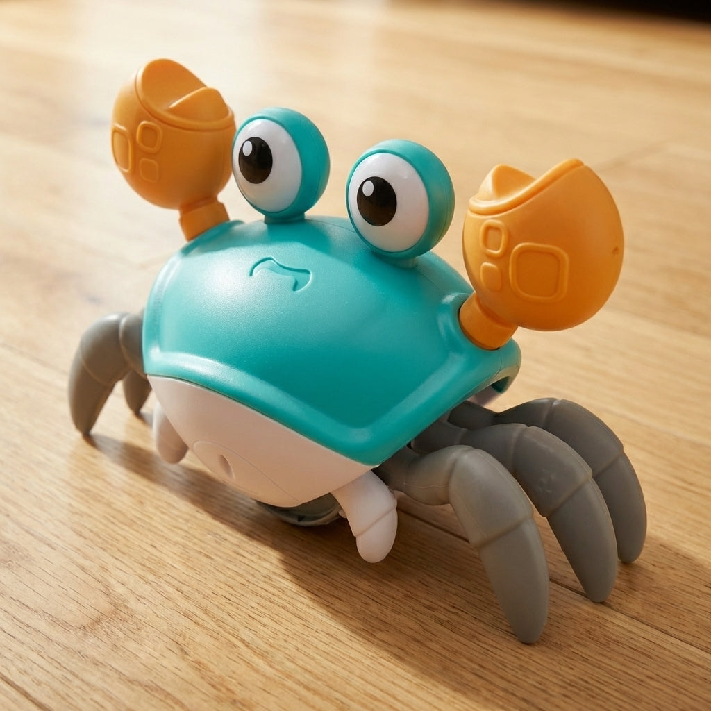 Interactive Crawling Crab Dog Toy | Motion Sensor | USB Rechargeable