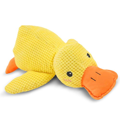 Durable Duck Dog Toy | Anxiety-Relief & Chew-Resistant | Squeaky Plush | Boredom Relief for All Breeds