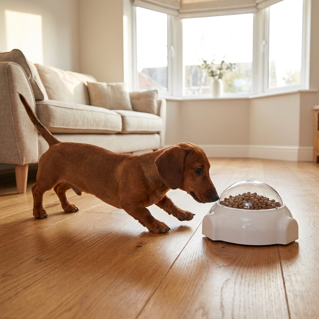 Interactive Treat-Dispensing Toy | Motorised & USB Rechargeable