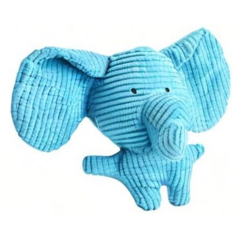 Calming Elephant Dog Toy | Chew-Resistant Plush | Colours Dogs Can See | Reduces Boredom & Anxiety