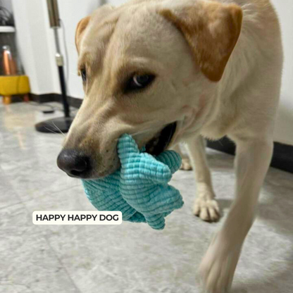 Calming Elephant Dog Toy | Chew-Resistant Plush | Colours Dogs Can See | Reduces Boredom & Anxiety