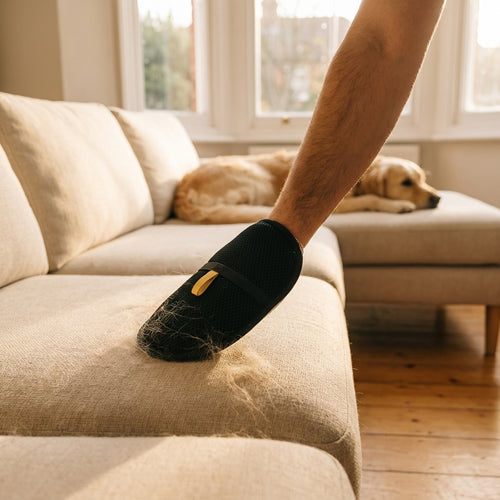 Pet Hair Removal Glove | Reusable Mesh Mitt