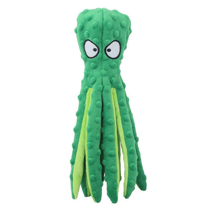 Octopus Plush Squeaky Dog Toy | Interactive & Durable | Safe for All Breeds | Reduces Boredom & Anxiety