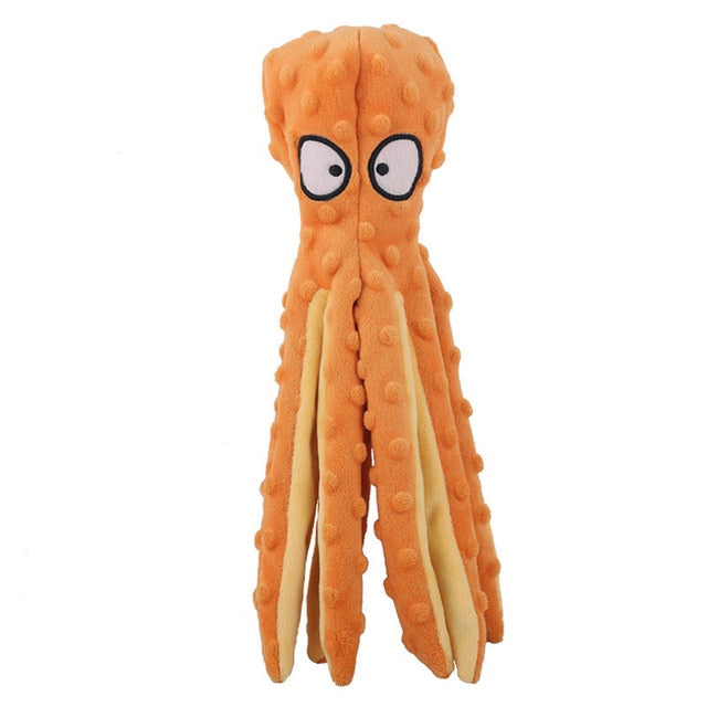 Octopus Plush Squeaky Dog Toy | Interactive & Durable | Safe for All Breeds | Reduces Boredom & Anxiety