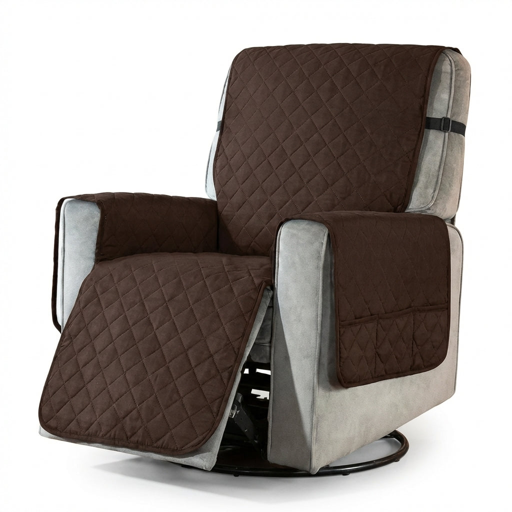 Quilted Armchair Cover | Washable Polyester | S / M