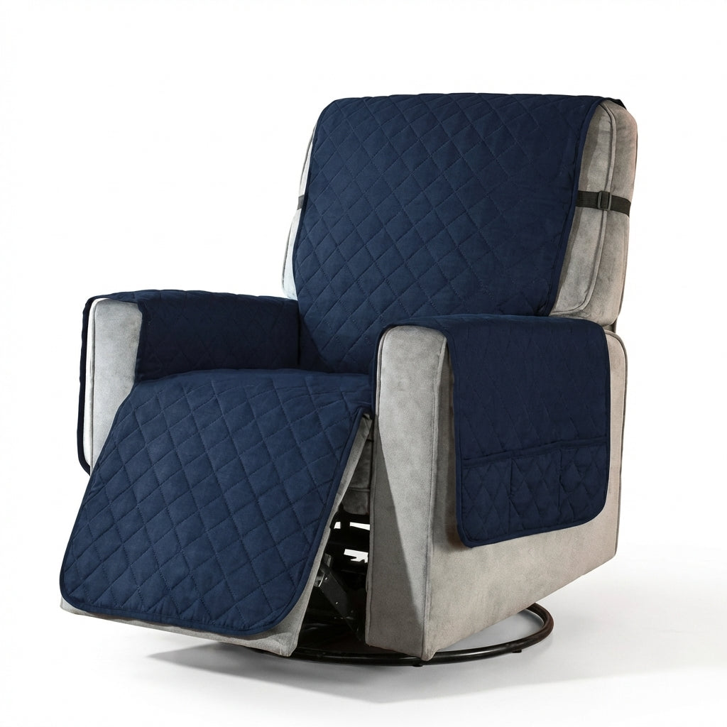 Quilted Armchair Cover | Washable Polyester | S / M