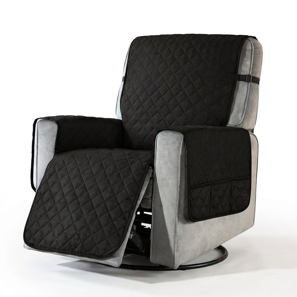 Quilted Armchair Cover | Washable Polyester | S / M