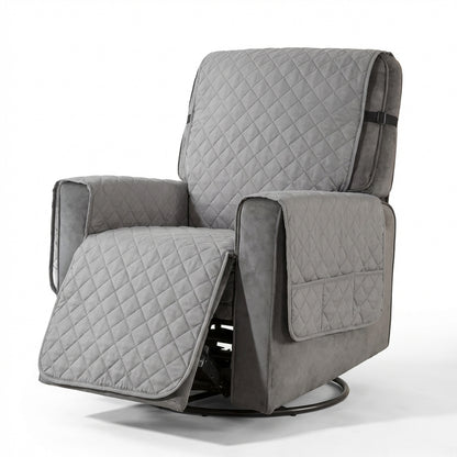 Quilted Armchair Cover | Washable Polyester | S / M