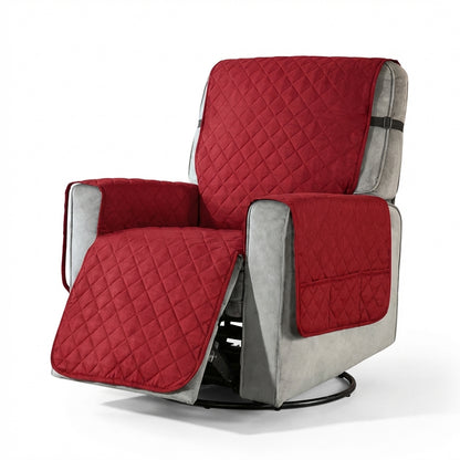 Quilted Armchair Cover | Washable Polyester | S / M