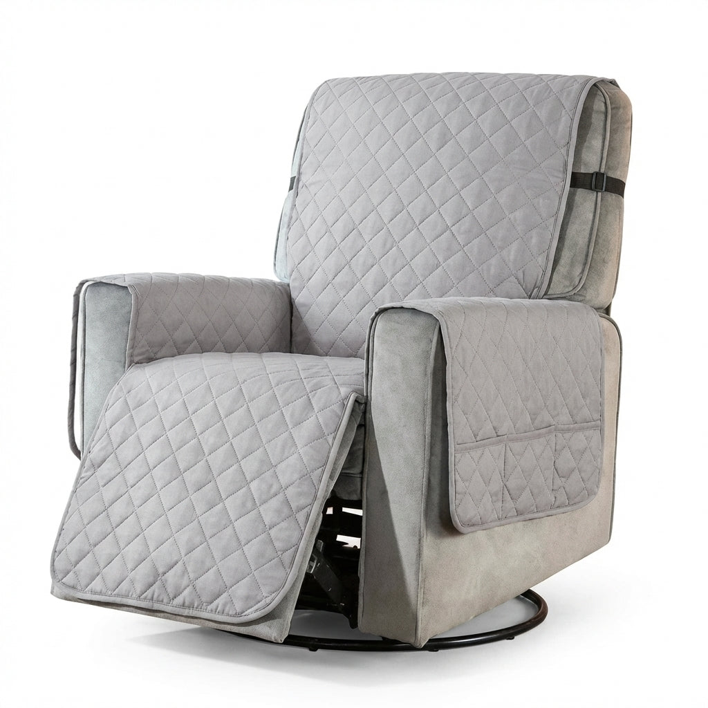 Quilted Armchair Cover | Washable Polyester | S / M