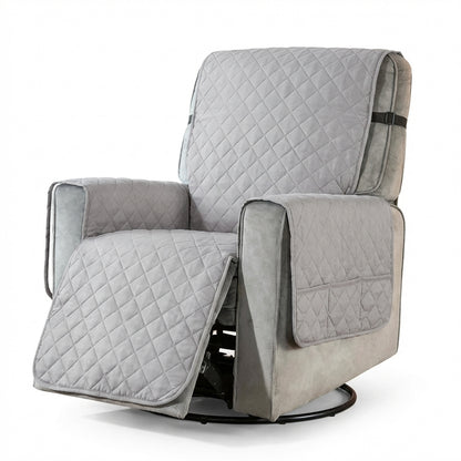 Quilted Armchair Cover | Washable Polyester | S / M