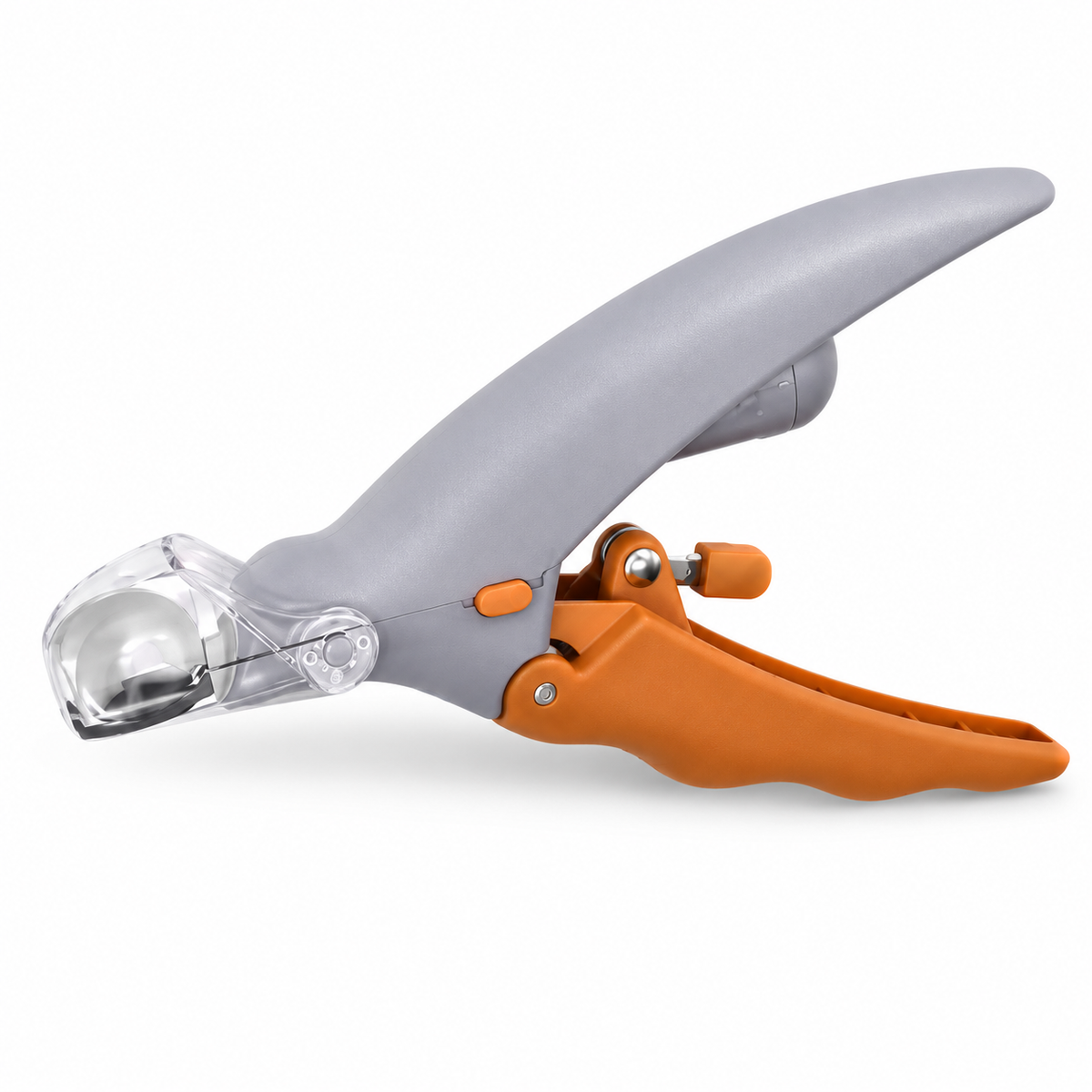 LED Nail Clippers for Dogs and Cats | Clear Blade Guard, One-Hand Grip