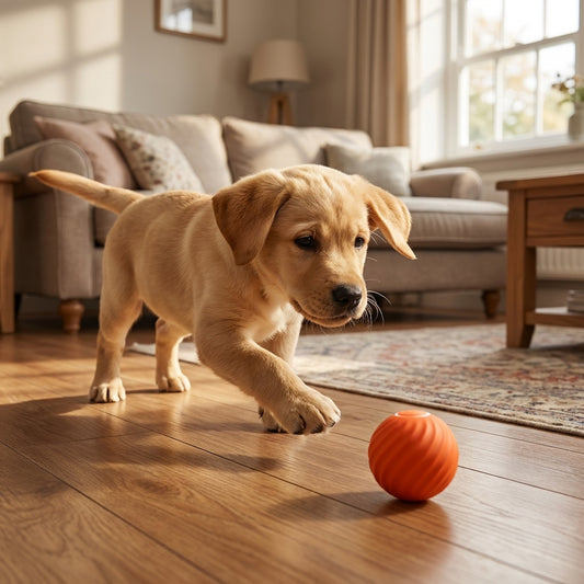 Self-Rolling Interactive Ball for Dogs | USB Rechargeable