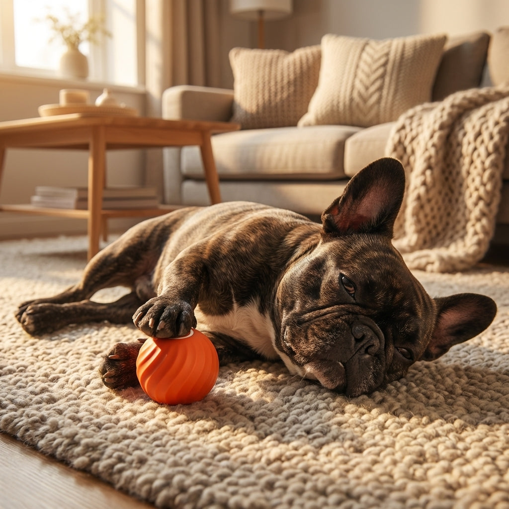 Self-Rolling Interactive Ball for Dogs | USB Rechargeable