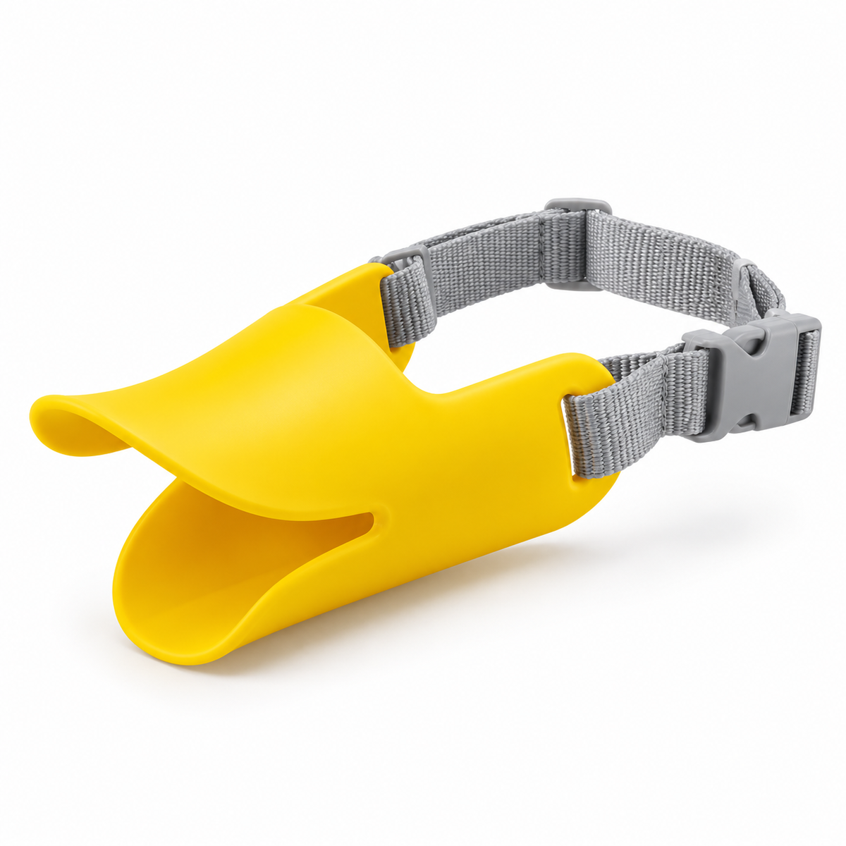 Duckbill Dog Muzzle | Soft Silicone, Adjustable Strap, 5 Colors