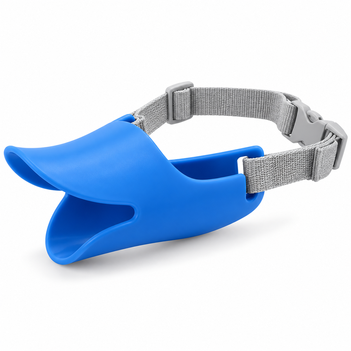 Duckbill Dog Muzzle | Soft Silicone, Adjustable Strap, 5 Colors