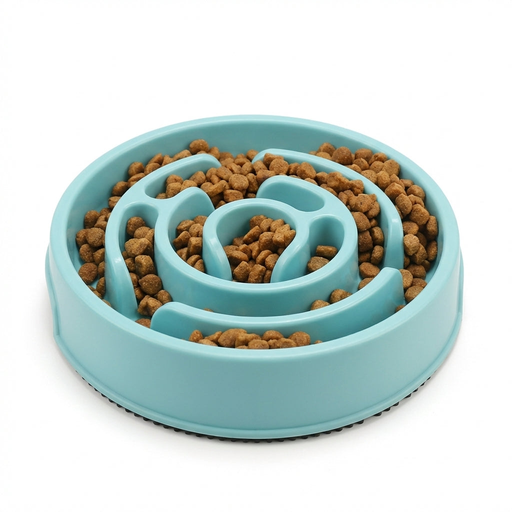 Slow Feeder Dog Bowl | Maze Pattern | BPA-Free Food-Grade Plastic