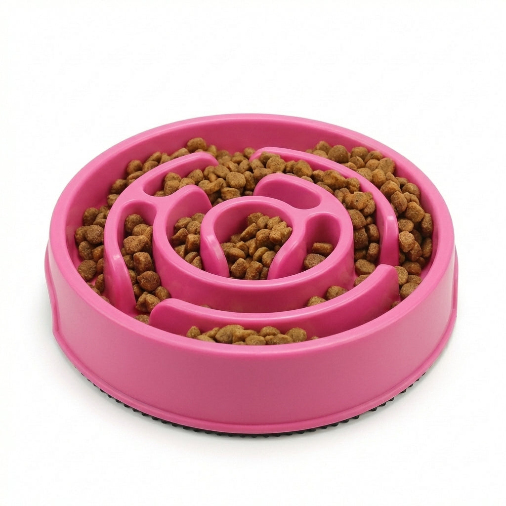 Slow Feeder Dog Bowl | Maze Pattern | BPA-Free Food-Grade Plastic