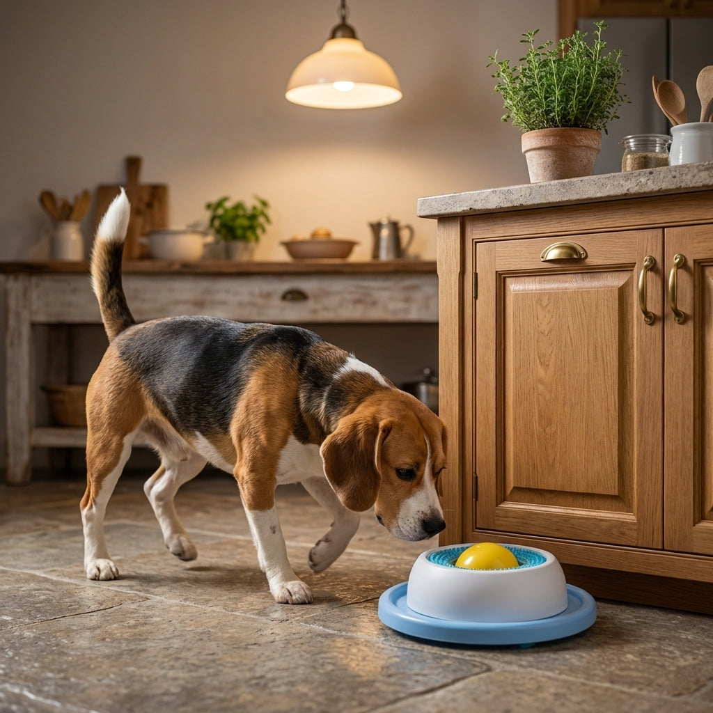 Spinning Interactive Lick Toy | Slow Feeder & Enrichment | BPA-Free